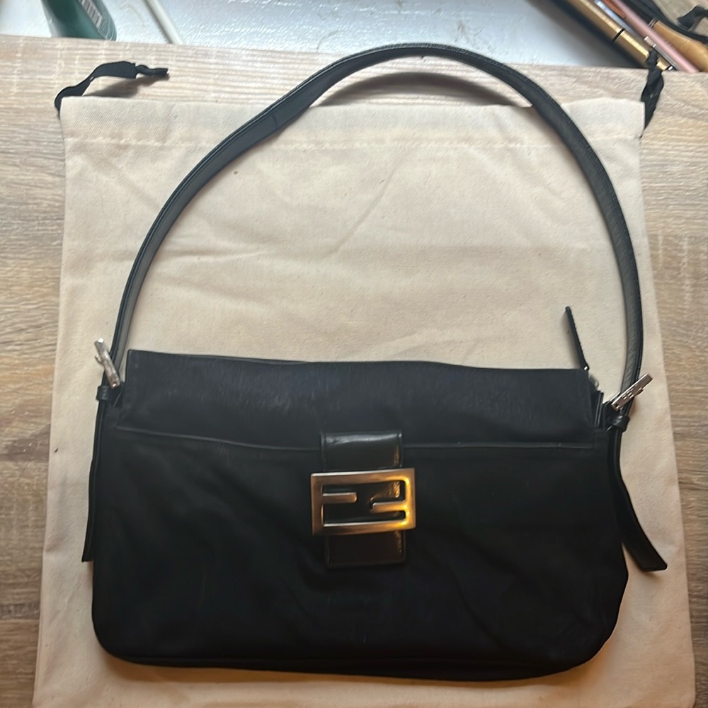 Fendi Bag - Black Neoprene